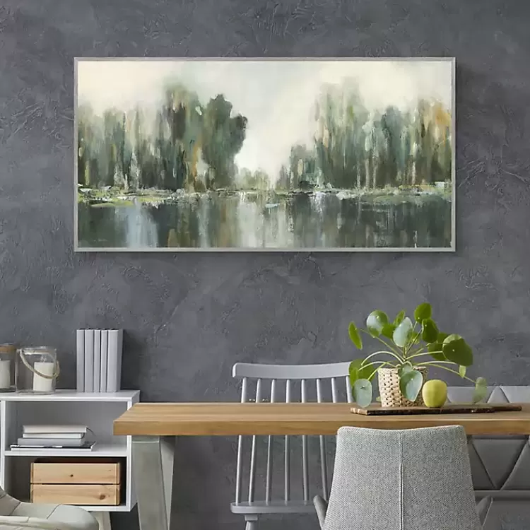 textured_treeline_framed_canvas_art_print_3.webp Textured Treeline Framed Canvas Art Print>Kirklands Home Cheap