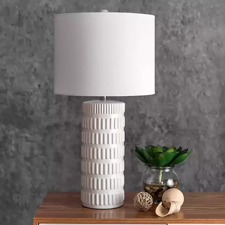 Textured Ceramic Table Lamp>Kirklands Home Online