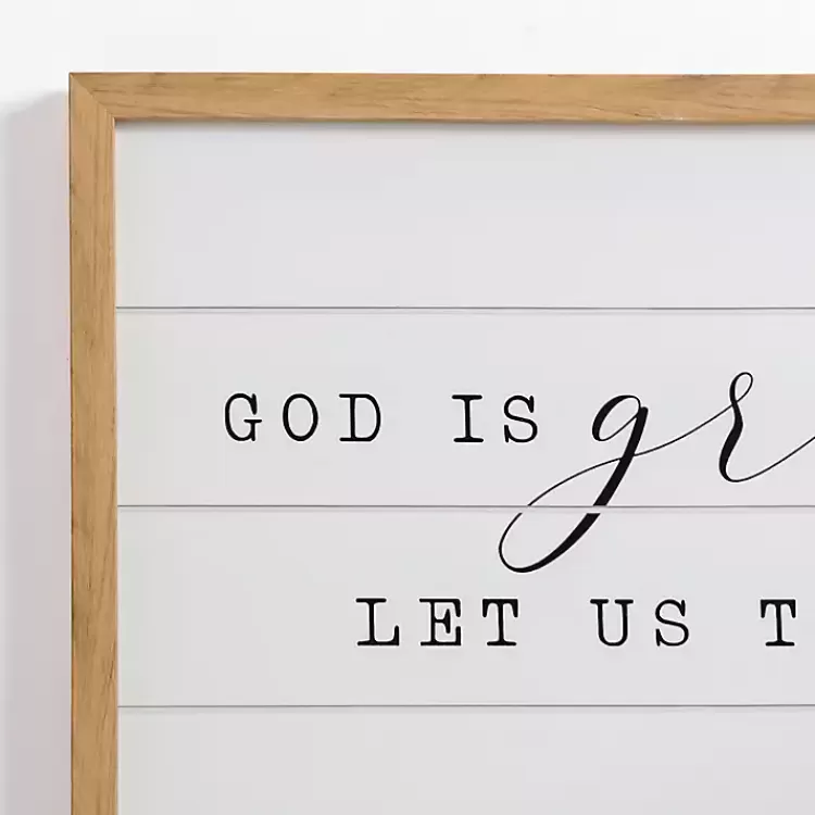 Thank Him For Our Food Wall Plaque>Kirklands Home New