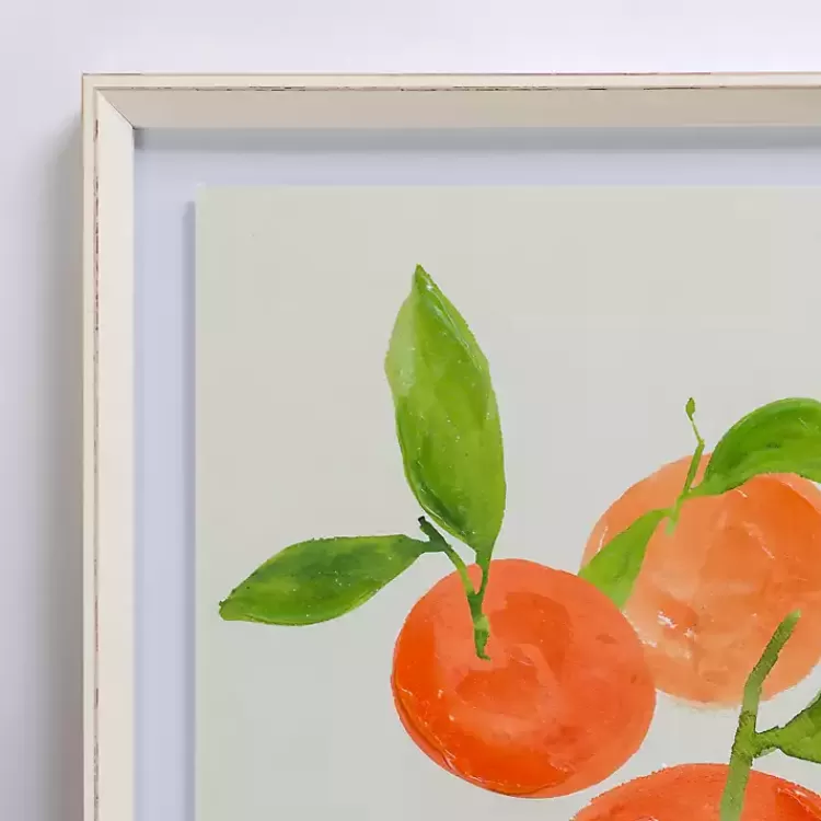 The Best Orange Framed Art Print>Kirklands Home Cheap
