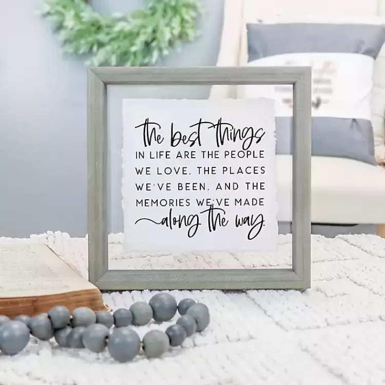 The Best Things in Life Wall Plaque>Kirklands Home Cheap