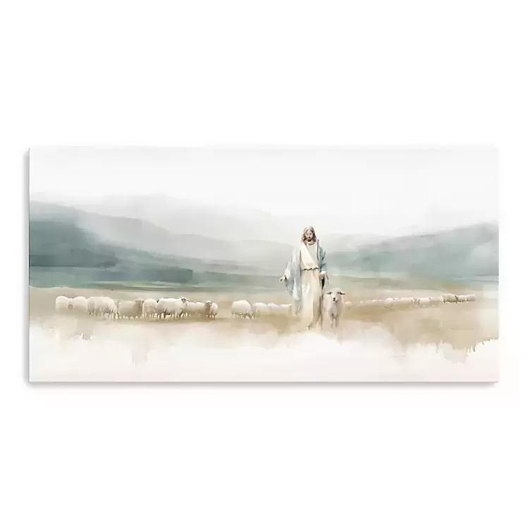 The Good Shepherd Canvas Art Print, 20x10 in.>Kirklands Home Shop