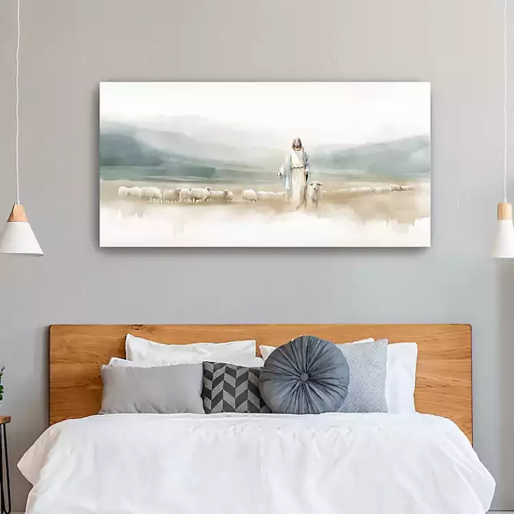 The Good Shepherd Canvas Art Print, 60x30 in.>Kirklands Home Outlet