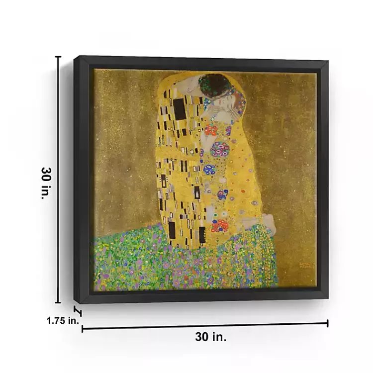 the_kiss_framed_canvas_art_print_x_in_2.webp The Kiss Framed Canvas Art Print, 30x30 in.>Kirklands Home Online