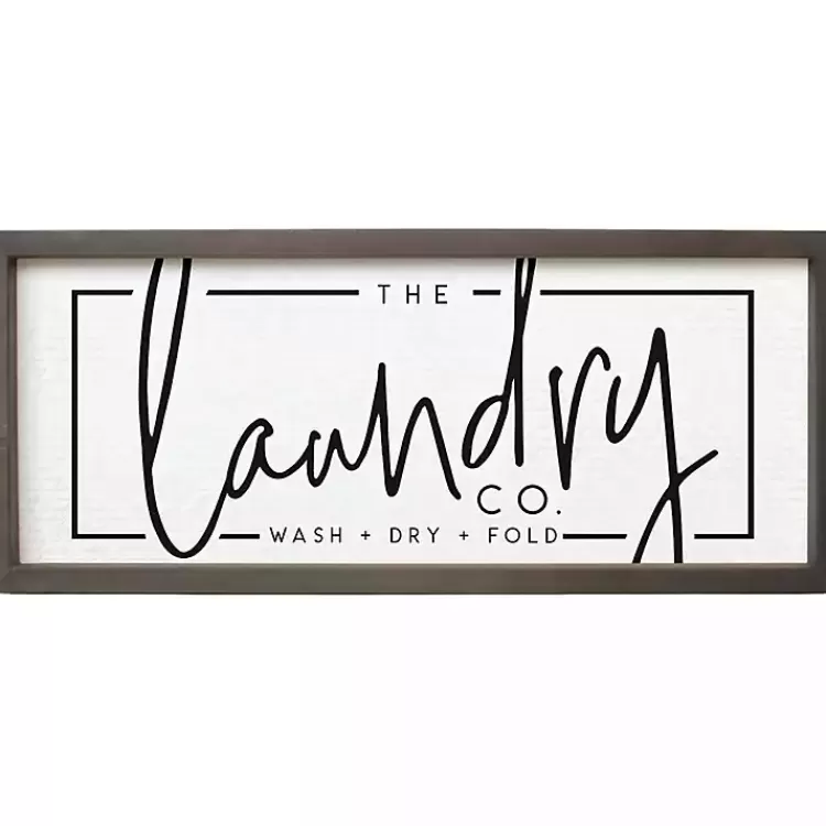 The Laundry Co. Wall Plaque>Kirklands Home Discount
