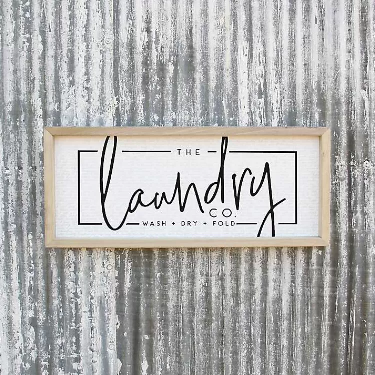 The Laundry Co. Wall Plaque>Kirklands Home Discount