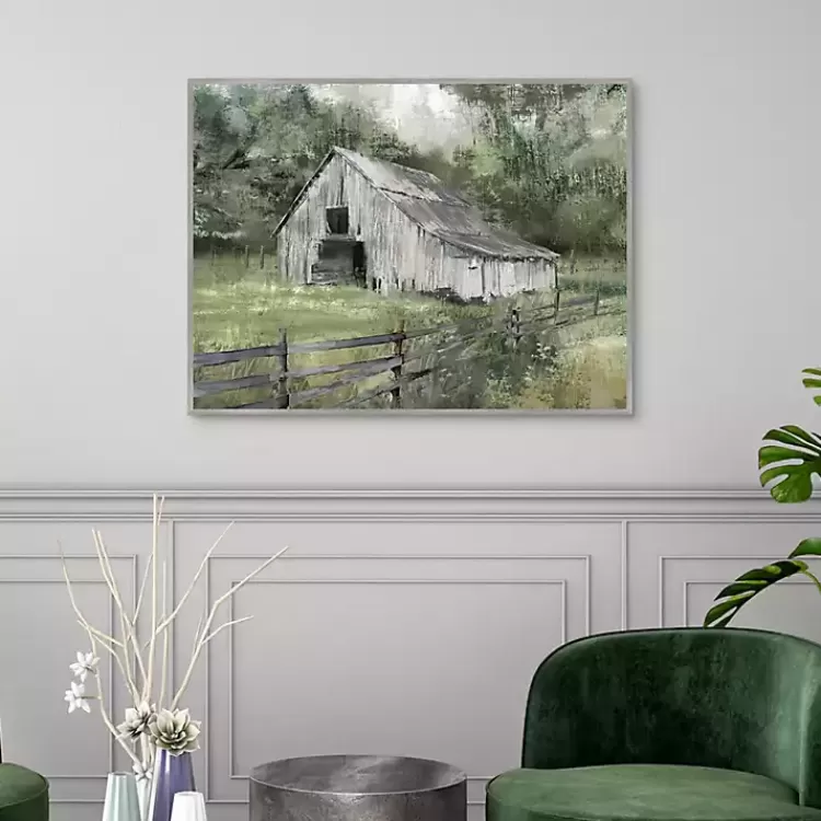 the_old_barn_framed_canvas_art_print_3.webp The Old Barn Framed Canvas Art Print>Kirklands Home Online