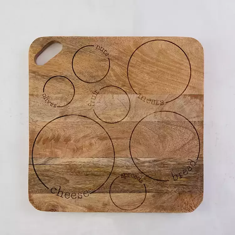 The Perfect Square Charcuterie Board>Kirklands Home Store