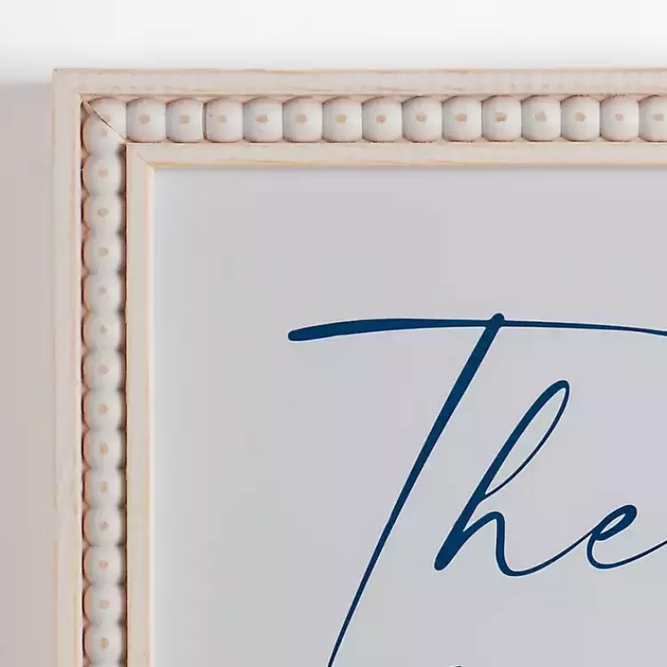 Then Sings My Soul Blue Framed Wall Plaque>Kirklands Home Cheap