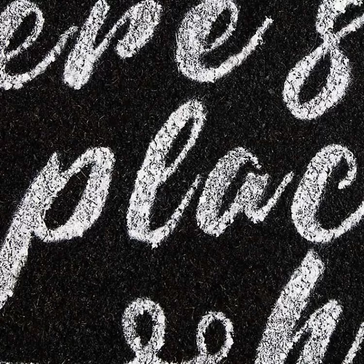 There's No Place Like Home Coir Doormat>Kirklands Home Fashion