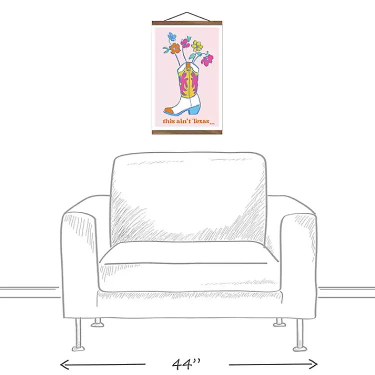 this_aint_texas_cowboy_boot_hanging_wall_sign_2.webp This Ain't Texas Cowboy Boot Hanging Wall Sign>Kirklands Home Clearance
