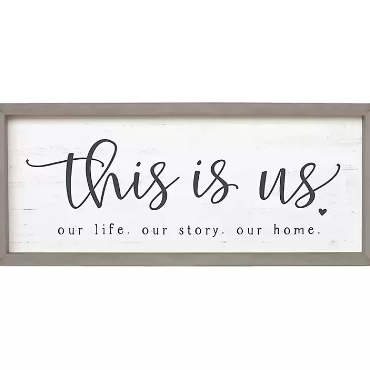 This is Us Wall Plaque>Kirklands Home Store