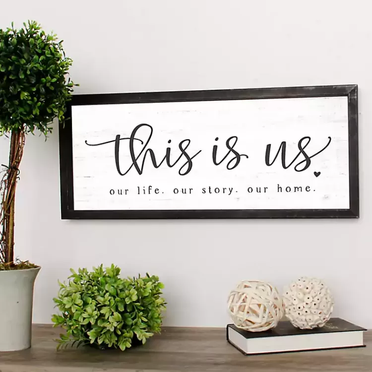 This is Us Wall Plaque>Kirklands Home Store