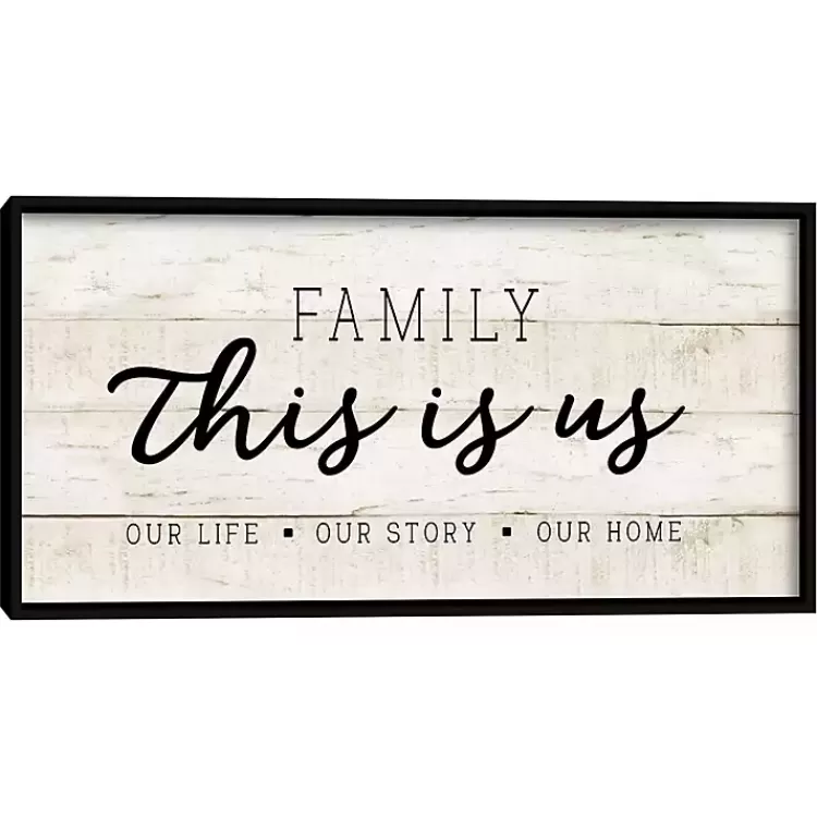 This Is Us Wooden Wall Plaque>Kirklands Home Shop