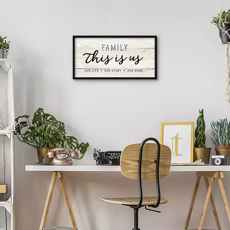 This Is Us Wooden Wall Plaque>Kirklands Home Shop