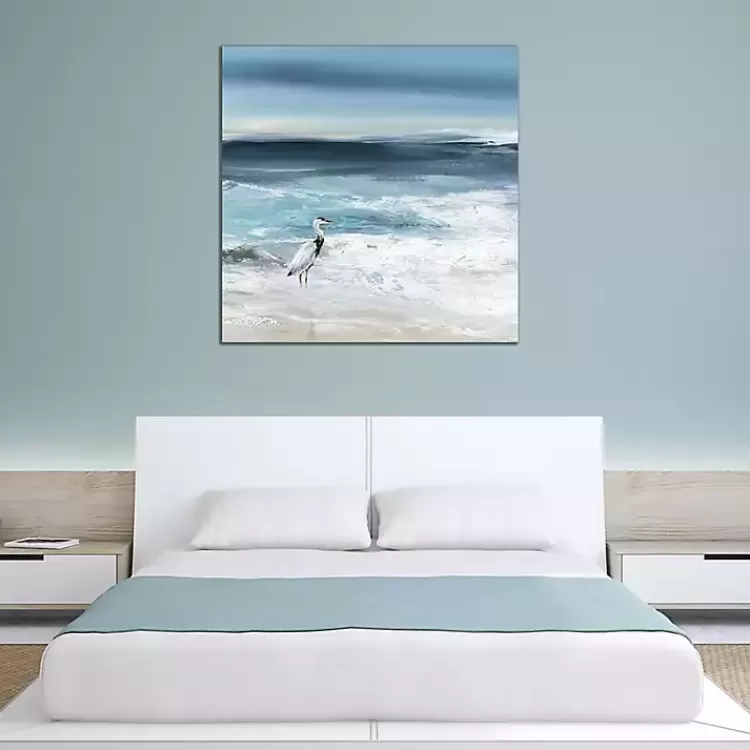 Tidal Sea Bird Canvas Art Print>Kirklands Home Discount