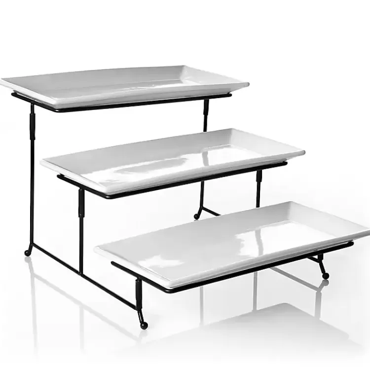 3-Tier Serving Plates>Kirklands Home Discount