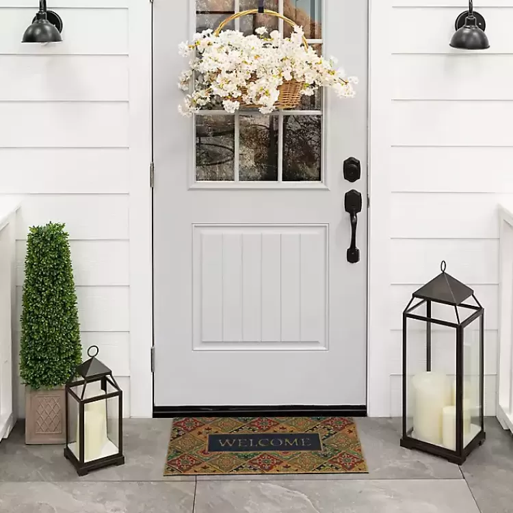 Tile Garden Welcome Doormat>Kirklands Home Shop