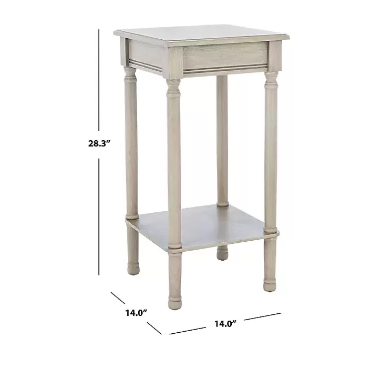 tilley_beige_classic_square_accent_table_6.webp Tilley Beige Classic Square Accent Table>Kirklands Home New