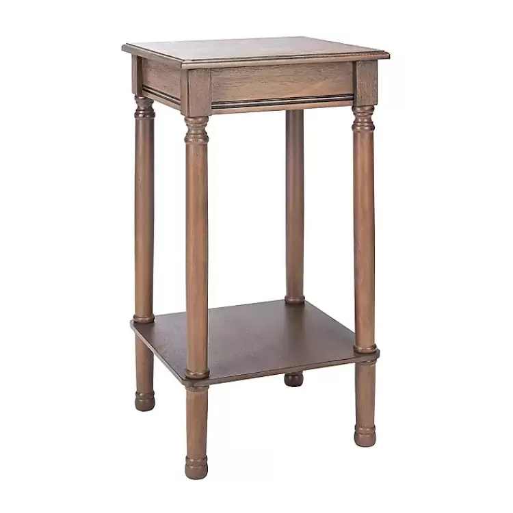 tilley_brown_classic_square_accent_table_3.webp Tilley Classic Square Accent Table>Kirklands Home Fashion
