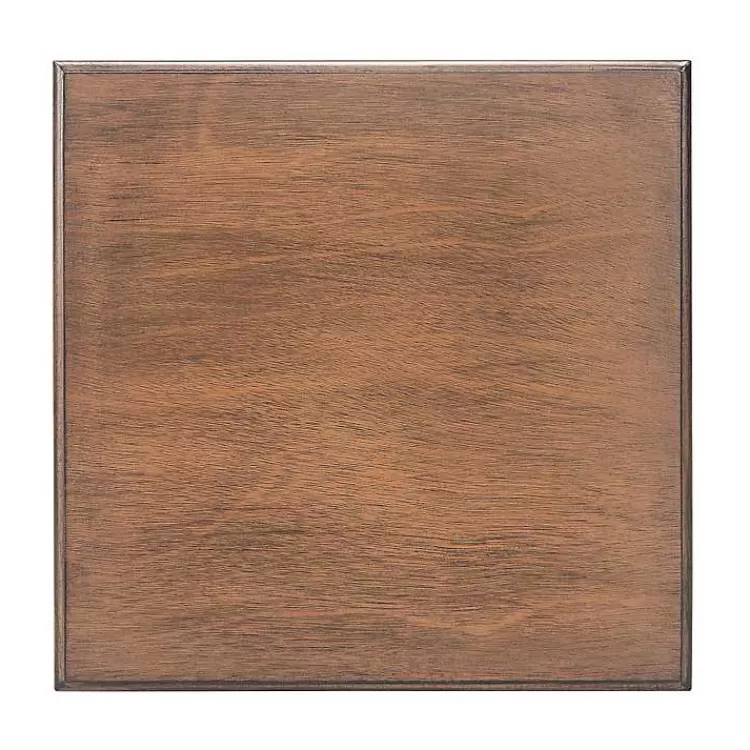 tilley_brown_classic_square_accent_table_5.webp Tilley Classic Square Accent Table>Kirklands Home Fashion