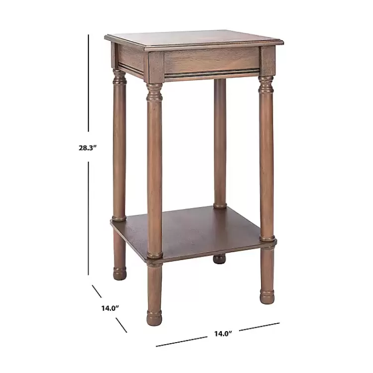 tilley_brown_classic_square_accent_table_6.webp Tilley Classic Square Accent Table>Kirklands Home Fashion