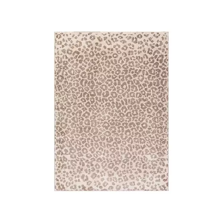 Toasted Brown Cheetah Print Area Rug, 7x10>Kirklands Home Shop