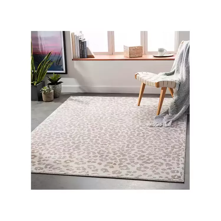 toasted_brown_cheetah_print_area_rug_x_3.webp Toasted Brown Cheetah Print Area Rug, 5x7>Kirklands Home Outlet