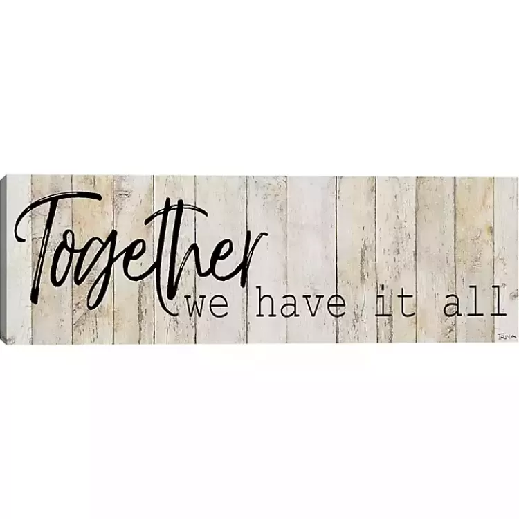 Together Canvas Art Print>Kirklands Home Fashion