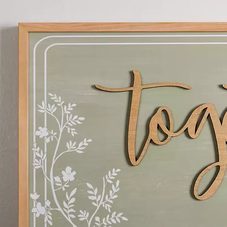Together We Can Do Anything Wall Plaque>Kirklands Home New