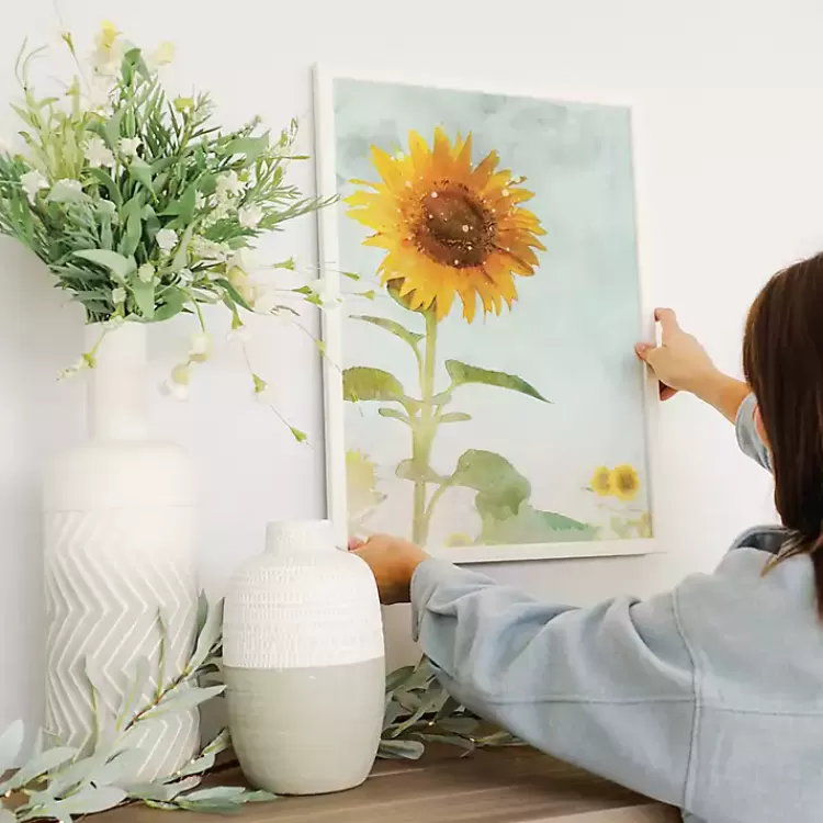Towering Sunflower Framed Art Print>Kirklands Home Shop
