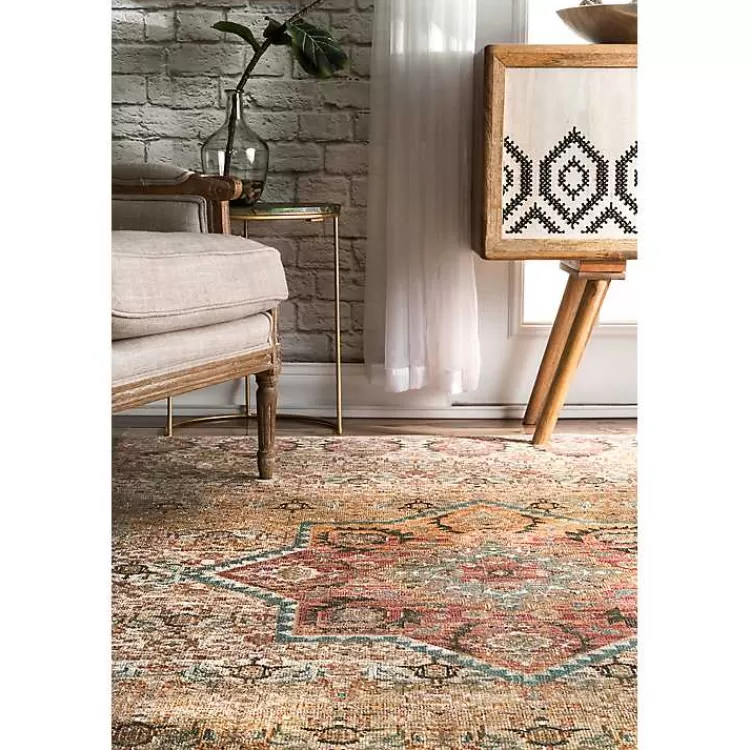 traditional_doreen_medallion_area_rug_x_4.webp Traditional Doreen Medallion Area Rug, 8x11>Kirklands Home New