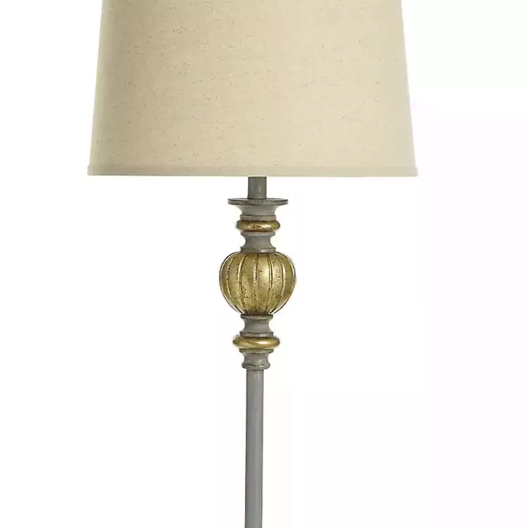 Traditional and Aged Gold Floor Lamp>Kirklands Home Flash Sale