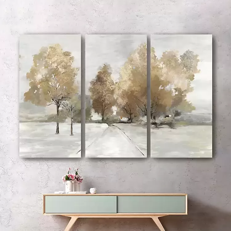Trail Under The Trees Canvas Art Prints, Set of 3>Kirklands Home Discount