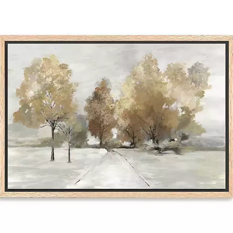 Trail Under the Trees Framed Canvas Art Print>Kirklands Home Sale