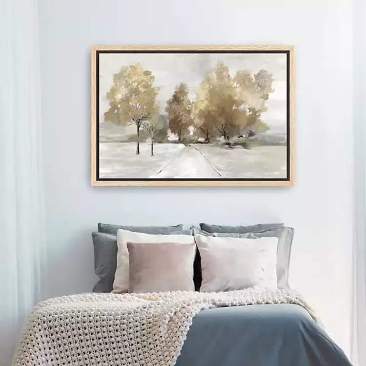 Trail Under the Trees Framed Canvas Art Print>Kirklands Home Sale