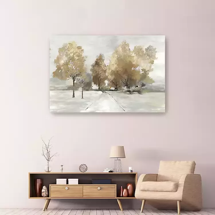 Trail Under the Trees Giclee Canvas Art Print>Kirklands Home Flash Sale