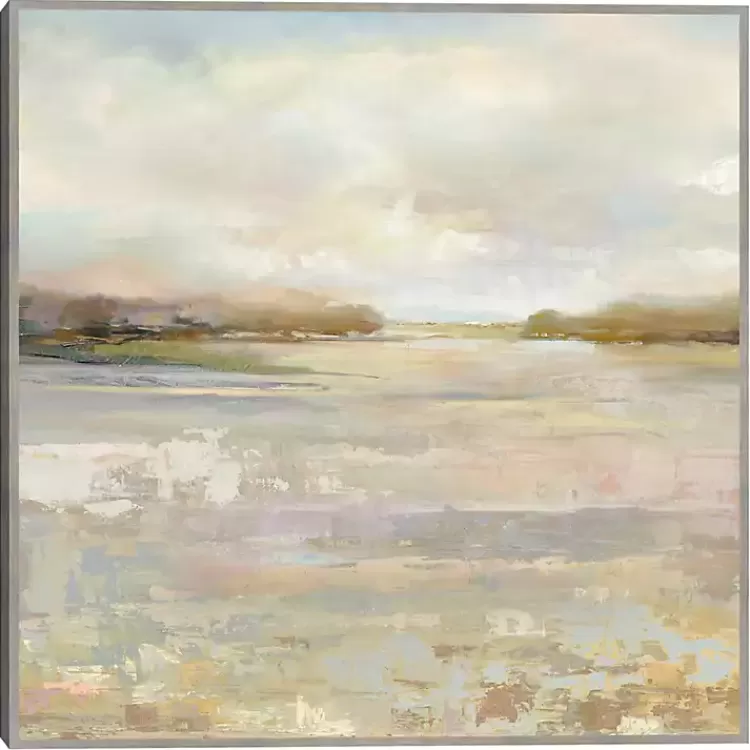 Tranquil Terrain Framed Canvas Print, 35x35 in.>Kirklands Home Online