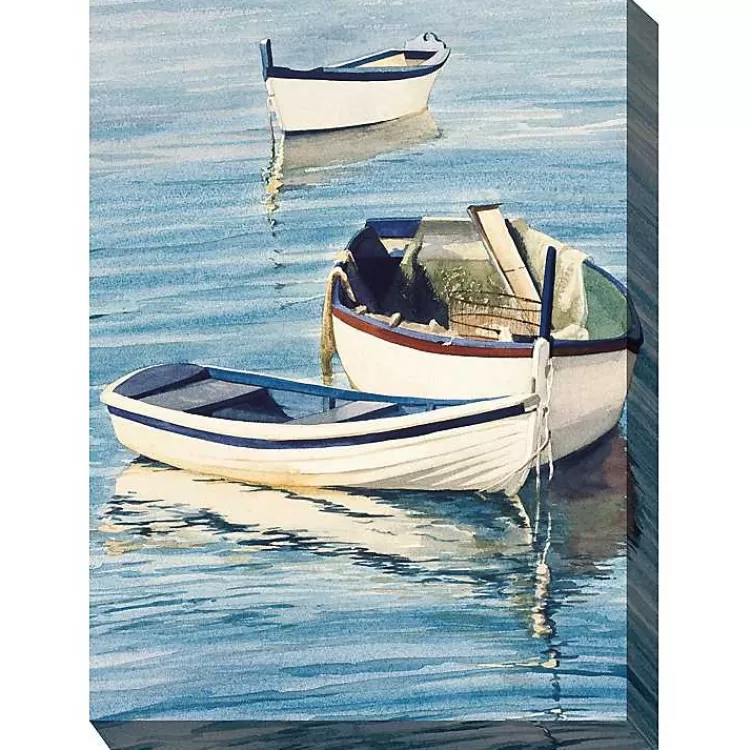 Tranquil Trio Outdoor Canvas Art Print>Kirklands Home New