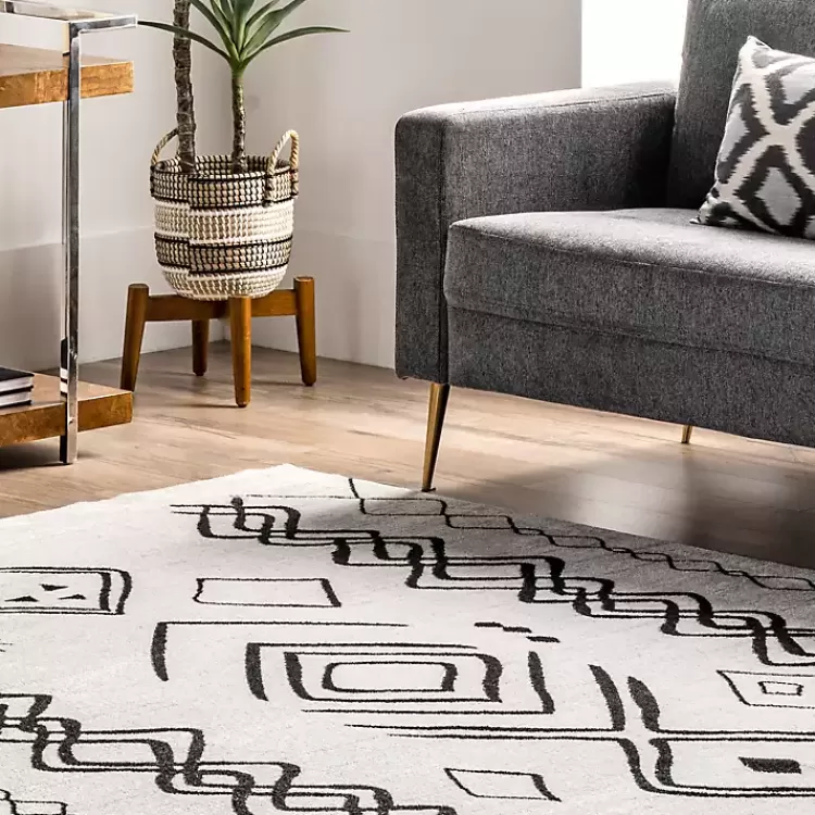 transitional_moroccan_washable_area_rug_x_5.webp Transitional Moroccan Washable Area Rug, 4x6>Kirklands Home New