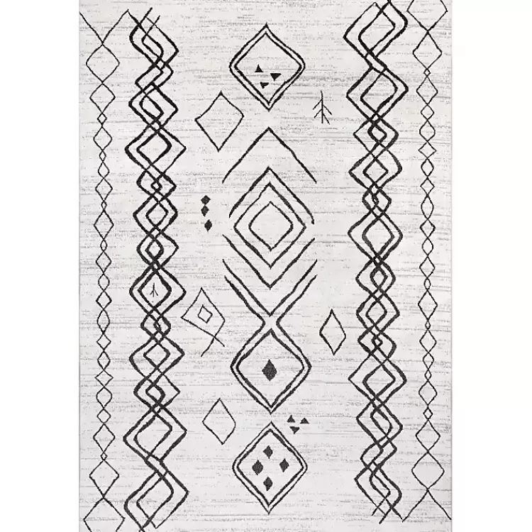 Transitional Moroccan Washable Runner>Kirklands Home Online