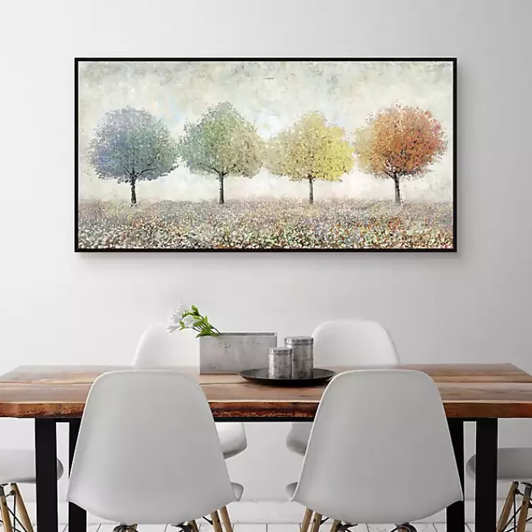 transitional_trees_framed_canvas_art_print_3.webp Transitional Trees Framed Canvas Art Print>Kirklands Home Hot