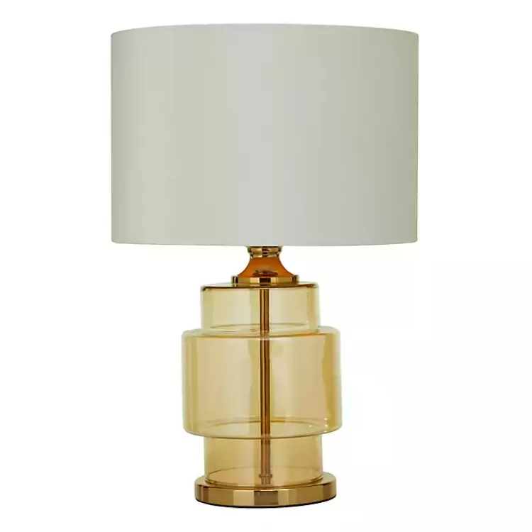 Translucent Orange Glass Shade Table Lamp>Kirklands Home Cheap