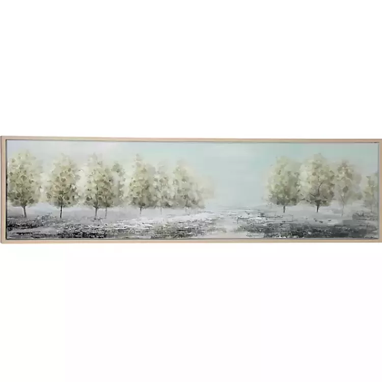 Tree Line Landscape Framed Canvas Art Print>Kirklands Home New