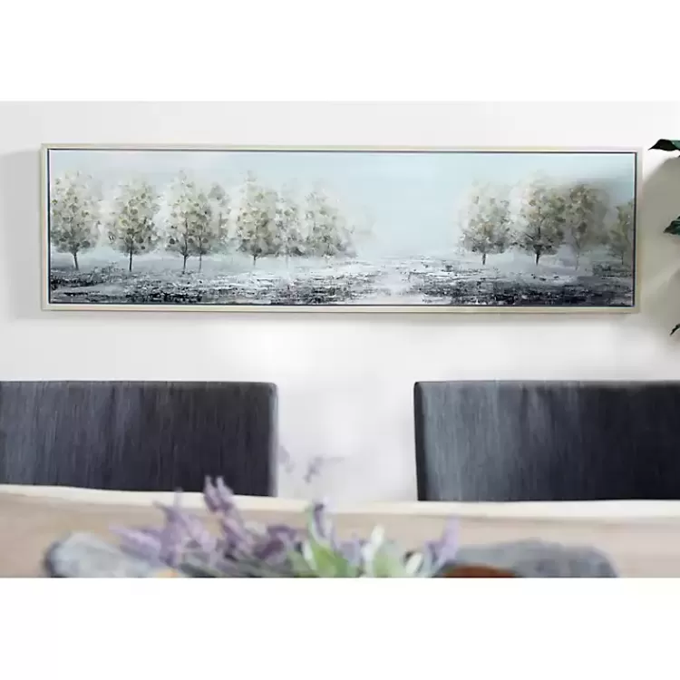 Tree Line Landscape Framed Canvas Art Print>Kirklands Home New