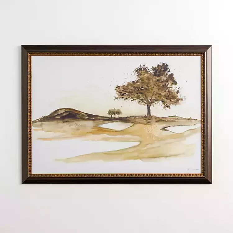 Tree Line Scene Framed Art Print>Kirklands Home Best Sale