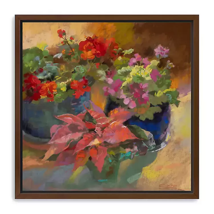 Trois Rouges Framed Canvas Art Print>Kirklands Home Best