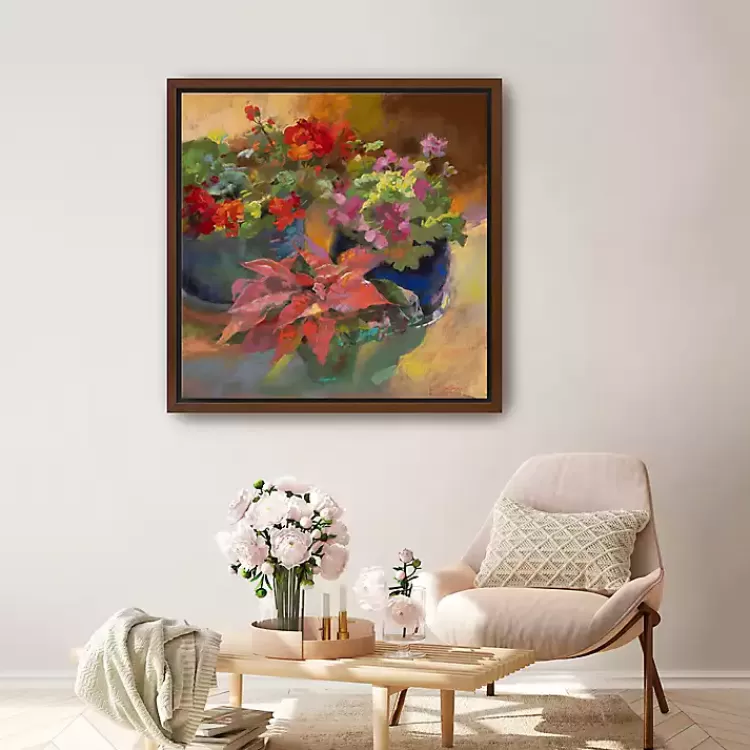 Trois Rouges Framed Canvas Art Print>Kirklands Home Best