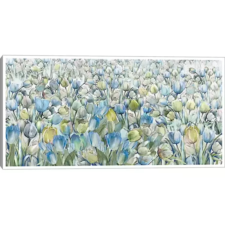 Tulip Parade Framed Canvas Art Print>Kirklands Home Flash Sale