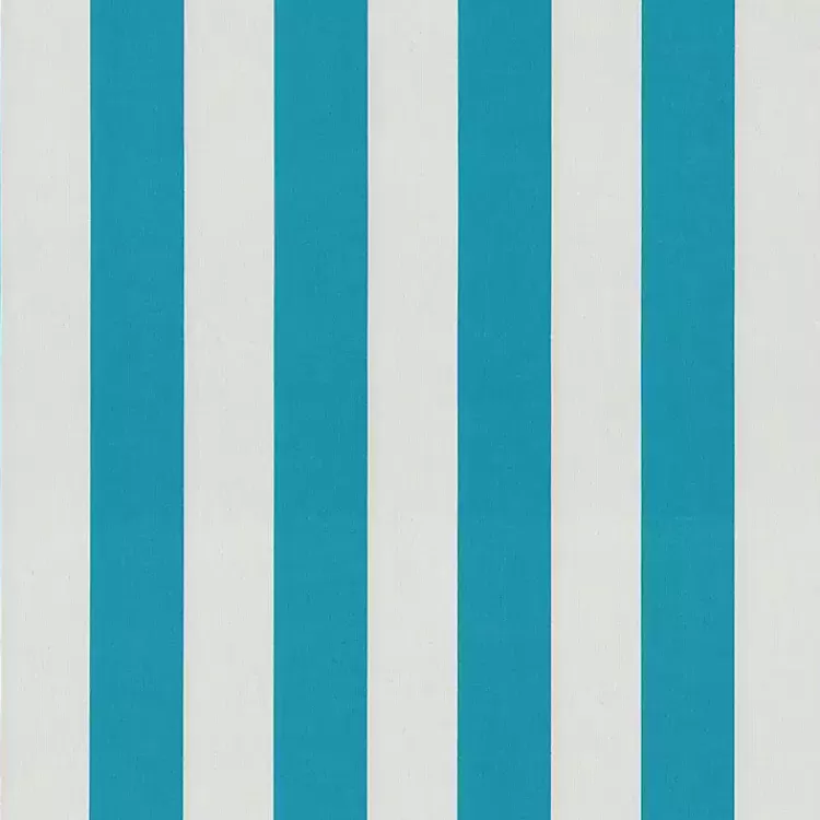 Turquoise Cabana Stripes Outoor Chaise Cushion>Kirklands Home Cheap
